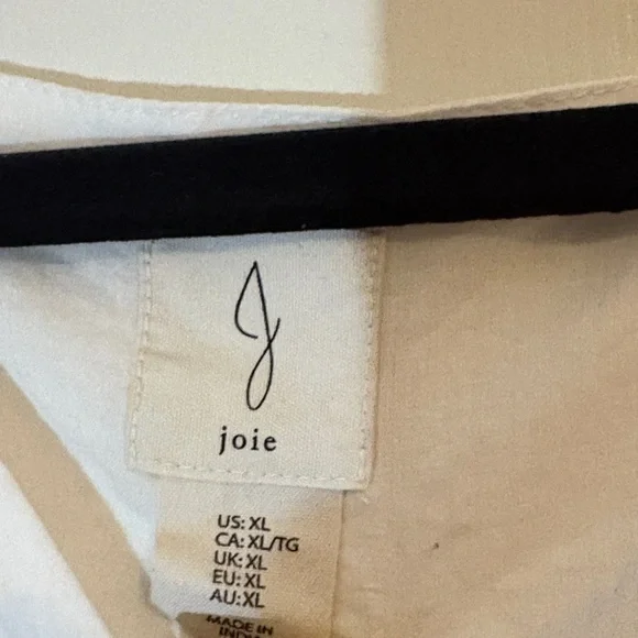 Joie White Embroidered Midi Dress - Picture 2 of 11